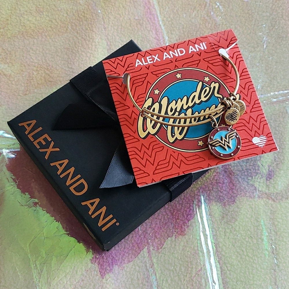 Alex and Ani Wonder Woman Bracelet NWT